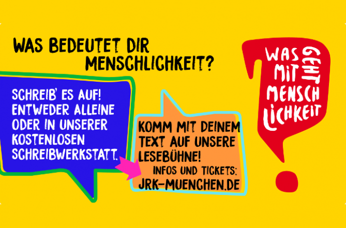 Infografik zur Kampagne »Was geht mit Menschlichkeit«
